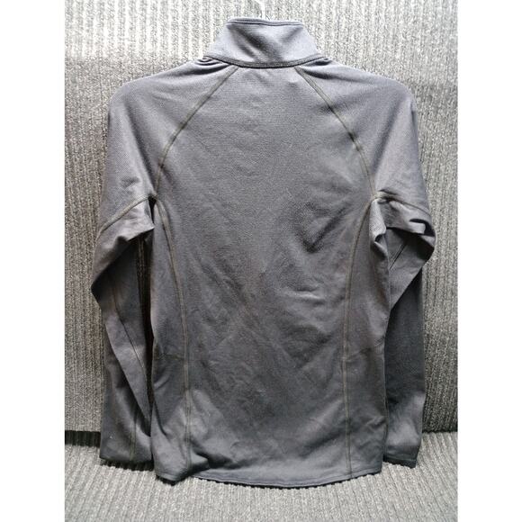 L.L Bean Women 1/4 Zip Activewear Shirt Gray - Picture 2 of 4